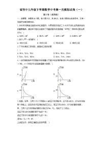 2024年江苏省泰州中学附属初级中学九年级下学期数学中考模拟试卷