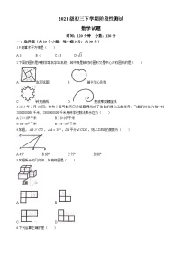 山东省聊城市聊城文轩初级中学2023-2024学年九年级下学期第一次月考数学试题