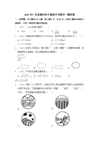 2024年广东省梅州市丰顺县中考数学一模试卷（含解析）