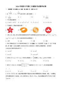 2024年湖南省岳阳市岳阳县中考二模数学试题（原卷版+解析版）