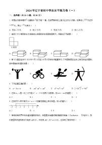 2024年辽宁省初中学业水平数学模拟预测题（一）（原卷版+解析版）