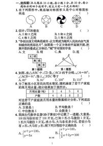 2024年核心素养中考数学模拟试卷（四）（湖北专版含答案）