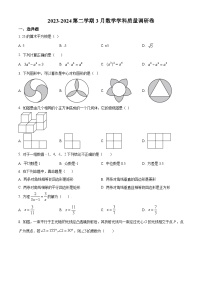 江苏省无锡市江阴市南闸实验学校2023-2024学年九年级下学期3月月考数学试题（原卷版+解析版）