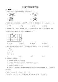 四川省泸州市2024年七年级下学期期中数学试卷及答案