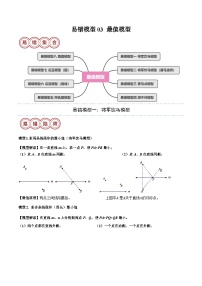 易错模型03 最值模型（八大易错分析+变式训练+易错题通关）-备战2024中考数学考试易错题