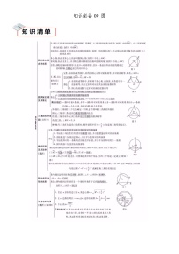 知识必备09 圆（3大模块知识清单+4种方法清单+16个考试清单真题专练）-2024年中考数学考点必备