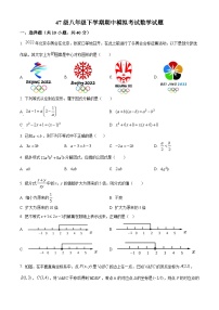 山东省济南市历城区济南稼轩学校2023-2024学年八年级下学期期中模拟考试数学试题（原卷版+解析版）