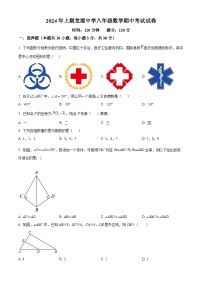 湖南省郴州市桂阳县龙潭中学2023-2024学年八年级下学期期中数学试题（原卷版+解析版）