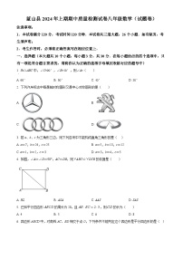 湖南省永州市蓝山县2023-2024学年八年级下学期期中数学试题（原卷版+解析版）