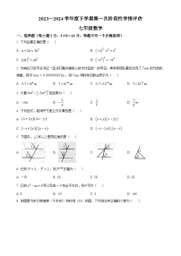 江西省九江市2023-2024学年七年级下学期期中数学试题（原卷版+解析版）