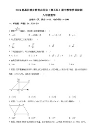 广东省惠州市惠阳区城乡教育共同体（第五组）2023-2024学年八年级下学期期中联考数学试题（第五组+第五组）