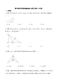 人教版八年级上册12.1 全等三角形课时练习