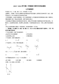 广东省东莞市弘正学校2023-2024学年七年级下学期期中数学试题