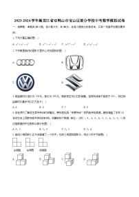 2024年黑龙江省双鸭山市宝山区部分学校中考数学模拟试卷