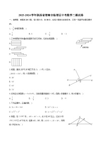 2024年陕西省渭南市临渭区中考数学二模试卷