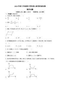 福建省泉州市永春县第一中学2023-2024学年八年级下学期期中数学试题