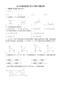 广东省深圳市罗湖区桂园中学2023-2024学年七年级下学期期中数学试题