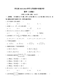 河北省沧州市东光县三校联考期中考试2023-2024学年七年级下学期5月期中数学试题