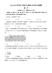 广东省梅州市五华县2023-2024学年七年级下学期期中数学试题（原卷版+解析版）