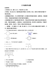 山东省菏泽市鲁西新区2023-2024学年八年级下学期期中数学试题 （原卷版+解析版）