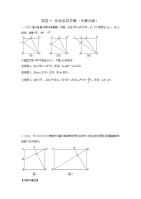 2024年中考数学二轮题型突破练习题型11 综合探究题 类型1 非动态探究题（专题训练）（2份打包，原卷版+教师版）