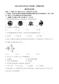 2024年广东揭阳榕城区中考一模数学试题+答案