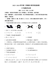 福建省漳州市漳州第一中学区域联考2023-2024学年八年级下学期期中数学试题（原卷版+解析版）