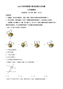 广西玉林市玉州区2023-2024学年七年级下学期期中考试数学试题（原卷版+解析版）