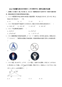 2024年新疆乌鲁木齐市第十三中学等中考二模考试数学试题