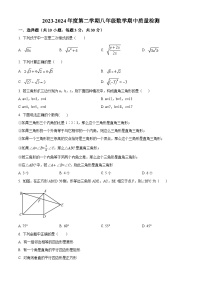 黑龙江省鸡西市部分学校2023-2024学年八年级下学期期中数学试题（原卷版+解析版）