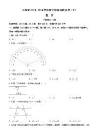 山西省朔州市多校2023-2024学年七年级下学期期中数学试题（原卷版+解析版）