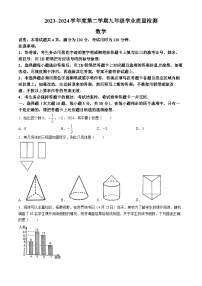 2024年广东省汕头市濠江区中考一模数学试题(无答案)