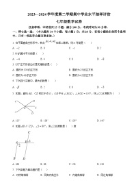 河北省唐山市路南区2023-2024学年七年级下学期期中数学试题（原卷版+解析版）