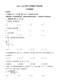 河南省新乡市长垣市2023-2024学年七年级下学期4月期中数学试题（原卷版+解析版）