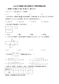 2024年安徽省合肥市瑶海区中考数学模拟试卷
