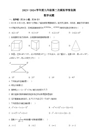 2024年山东省济宁市金乡县中考二模数学试题 （原卷版+解析版）