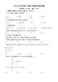 广东省惠州市华侨中学2023-2024学年八年级下学期期中数学试题（原卷版+解析版）