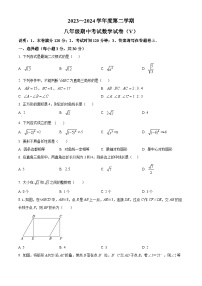 广东省汕头市潮南区陈店镇2023-2024学年八年级下学期期中数学试题（原卷版+解析版）