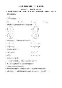 湖北省黄冈市黄梅县多校联考2023-2024学年九年级下学期期中数学试题（原卷版+解析版）