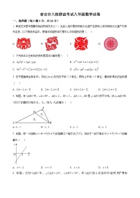 江西省吉安市吉安八校联盟2023-2024学年八年级下学期期中数学试题（原卷版+解析版）