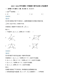 江西省赣州市南康区2023-2024学年七年级下学期期中数学试题