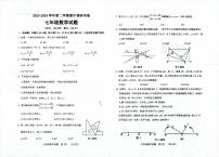 山东省聊城市临清市2023-2024学年下学期期中考试七年级数学试题