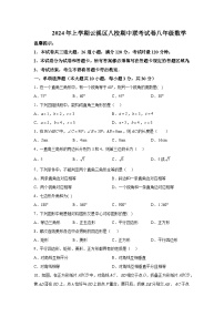 湖南省岳阳市云溪区八校联考2023-2024学年八年级下学期期中数学试题（含解析）