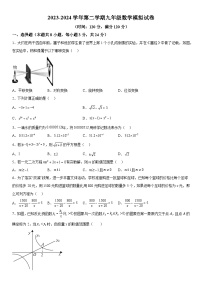 2024年宁夏银川市第二十四中学九年级一模数学试题（含解析）