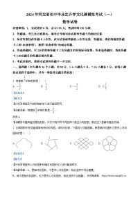 2024年河北省邯郸市经开区中考一模数学试题