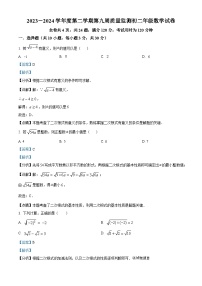 广东省珠海市斗门区实验中学2023-2024学年八年级下学期期中数学试题