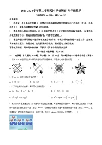 广东省深圳市龙华区2023-2024学年八年级下学期期中数学试题（原卷版+解析版）