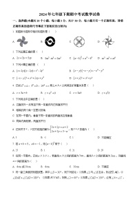 湖南省邵阳市 新宁县期中联考2023-2024学年七年级下学期期中数学试题（原卷版+解析版）