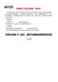 重难点01 数式、图形与函数的规律探索问题（4类型+15题型）-2024年中考数学二轮复习讲义（全国通用）