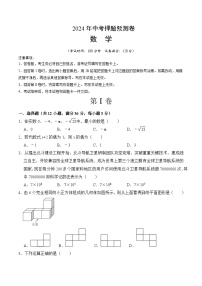 2024年中考押题预测卷（海南卷）数学（考试版A4）